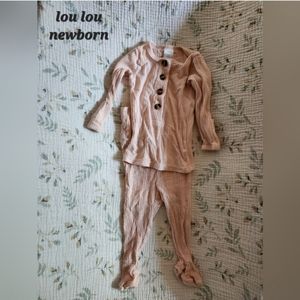 Lou Lou Boutique Newborn Two-Piece Outfit